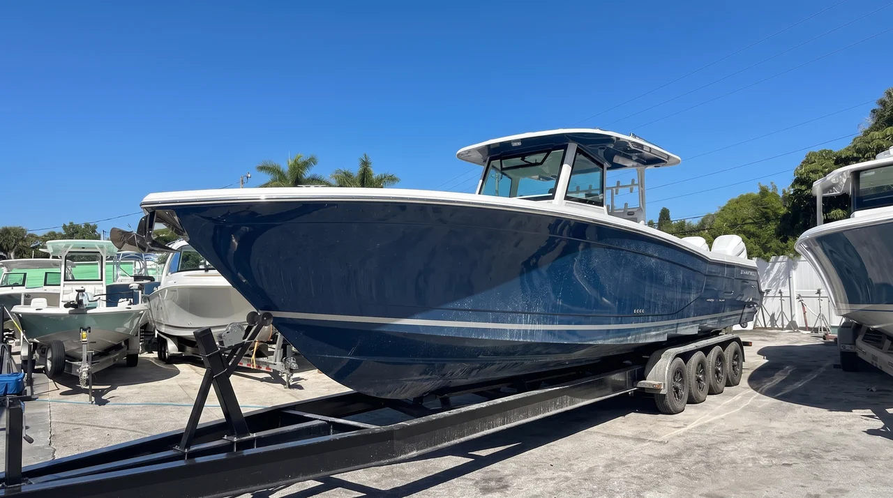 Hull cleaning — before detailing